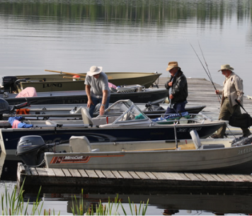 Rufus Lake Fishing Boats